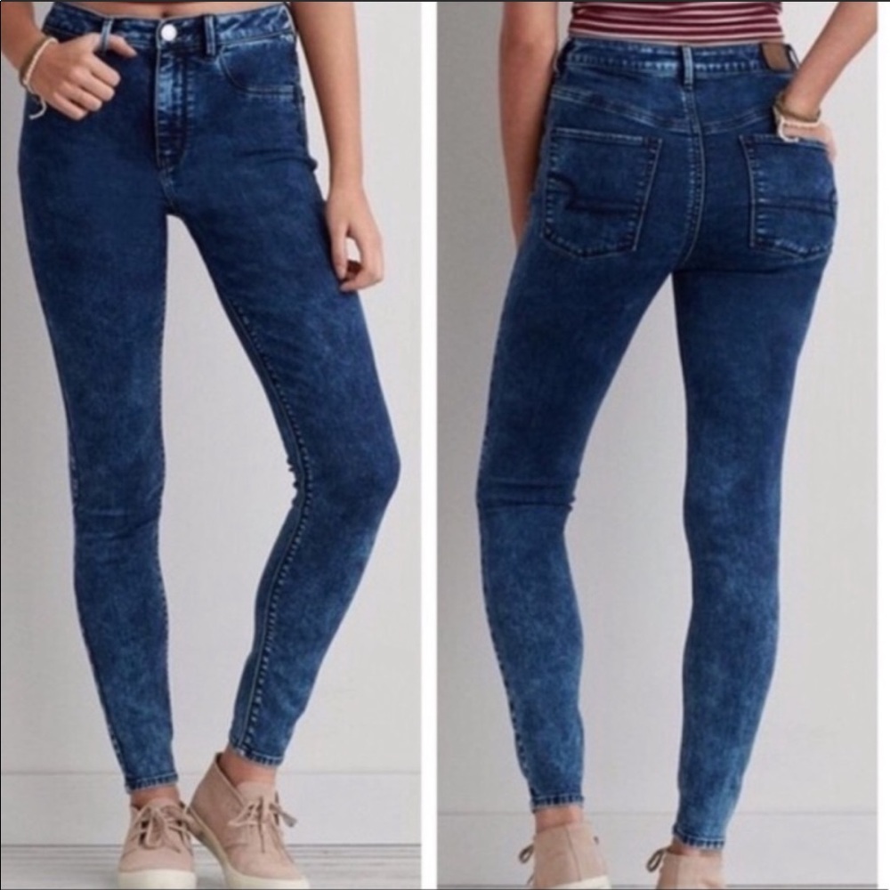 American Eagle Jeans Acid Wash